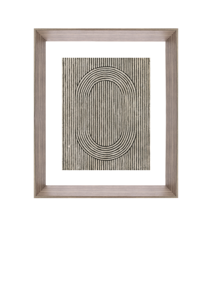 Brookpace Lascelles 'Cedar Grooves I' Framed Print, 66 x 55cm, Brown, Brown