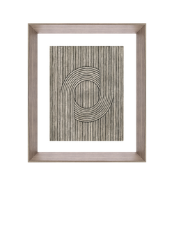 Brookpace Lascelles 'Cedar Grooves III' Framed Print, 66 x 55cm, Brown, Brown