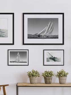 Brookpace Lascelles 'Creole' Framed Print, 35 x 45cm, Black/White - view 2, Black, White