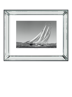 Brookpace Lascelles 'Creole' Framed Print, 40 x 50cm, Black/White, Black, White