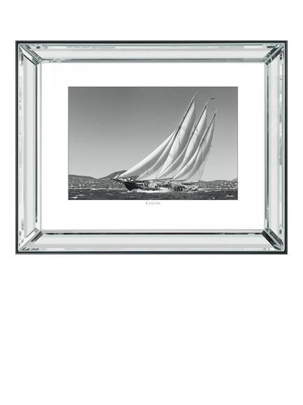 Brookpace Lascelles 'Creole' Framed Print, 40 x 50cm, Black/White, Black, White