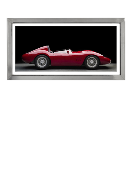 Brookpace Lascelles 'Maserati 250S Fantuzzi' Car Framed Print, 49 x 99cm, Red/Black, Red, Black