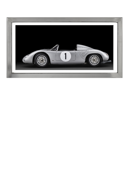 Brookpace Lascelles 'Porsche 718 RSK' Car Framed Print & Mount, 49 x 99cm, Black, Black, White