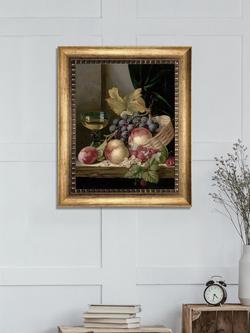 Brookpace Lascelles 'Still Life Autumn Fruits' Framed Canvas Print, 64 x 54cm - view 2, Multi