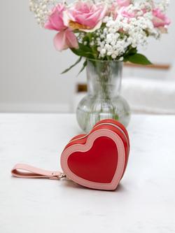 Stackers Heart Jewellery Box, Red - view 2, Red