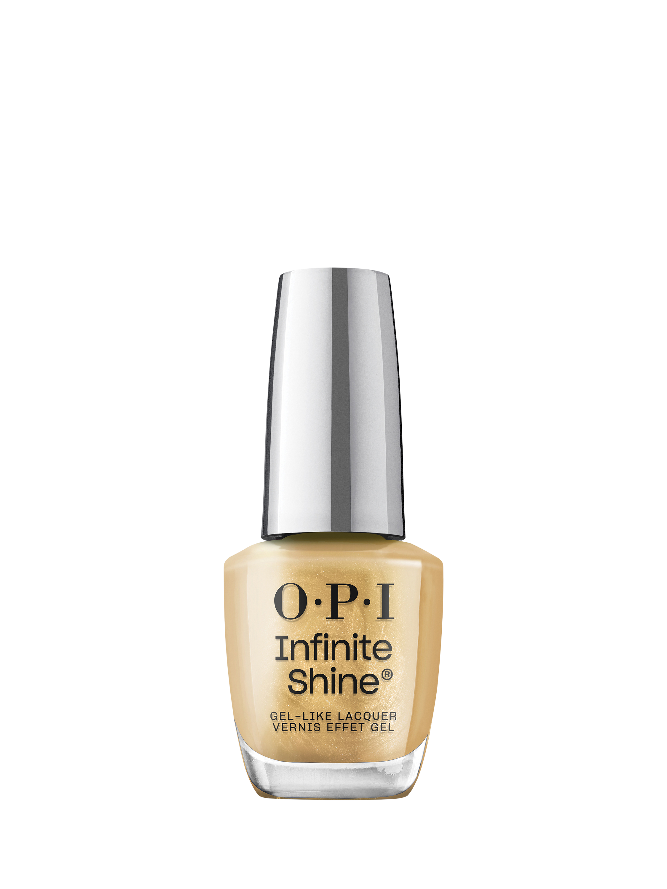 Product image 1 of 5, which shows OPI Infinite Shine Gel-Like Lacquer Nail Polish, 24/7 Carat