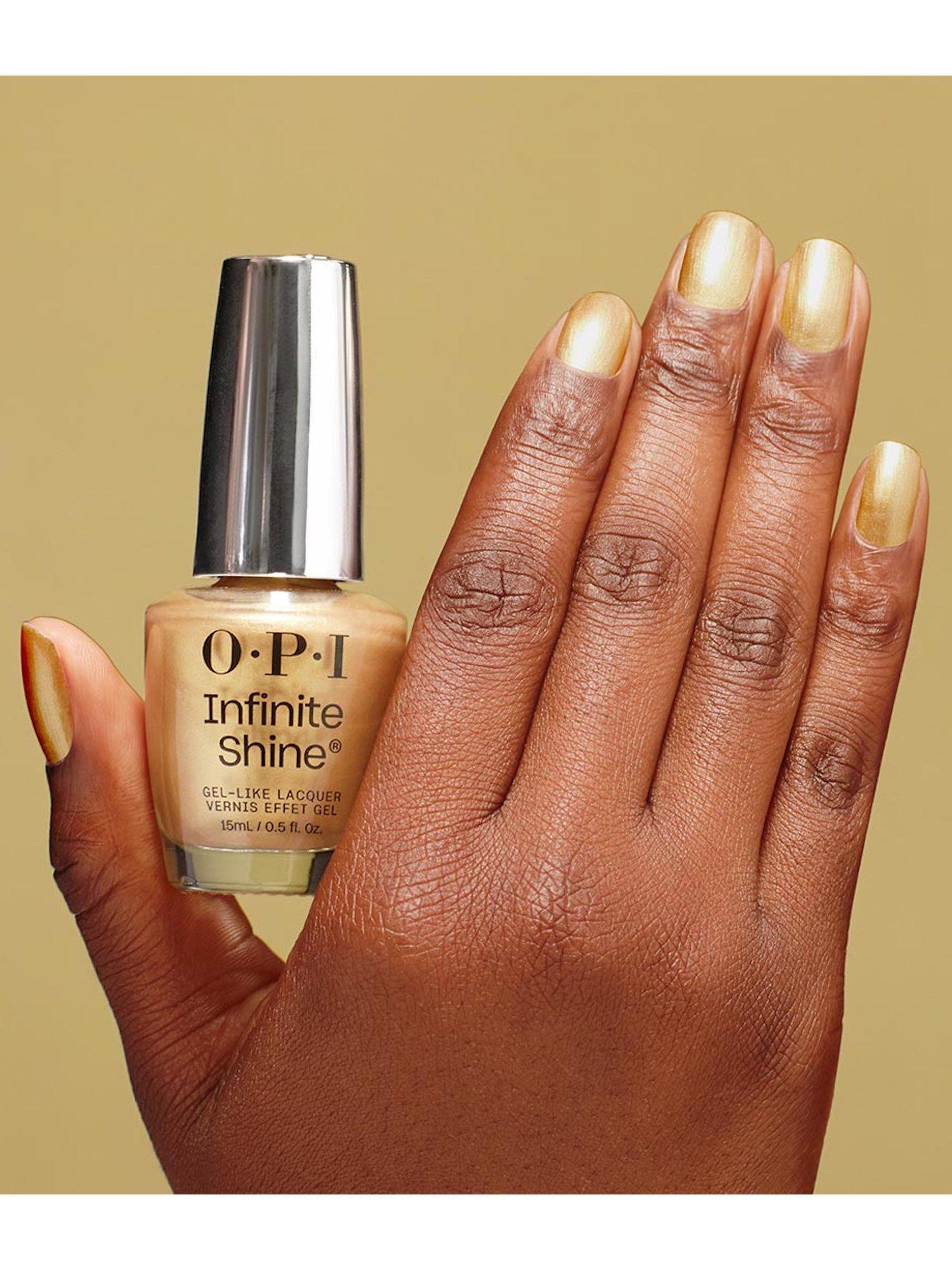 Product image 5 of 5, which shows OPI Infinite Shine Gel-Like Lacquer Nail Polish, 24/7 Carat