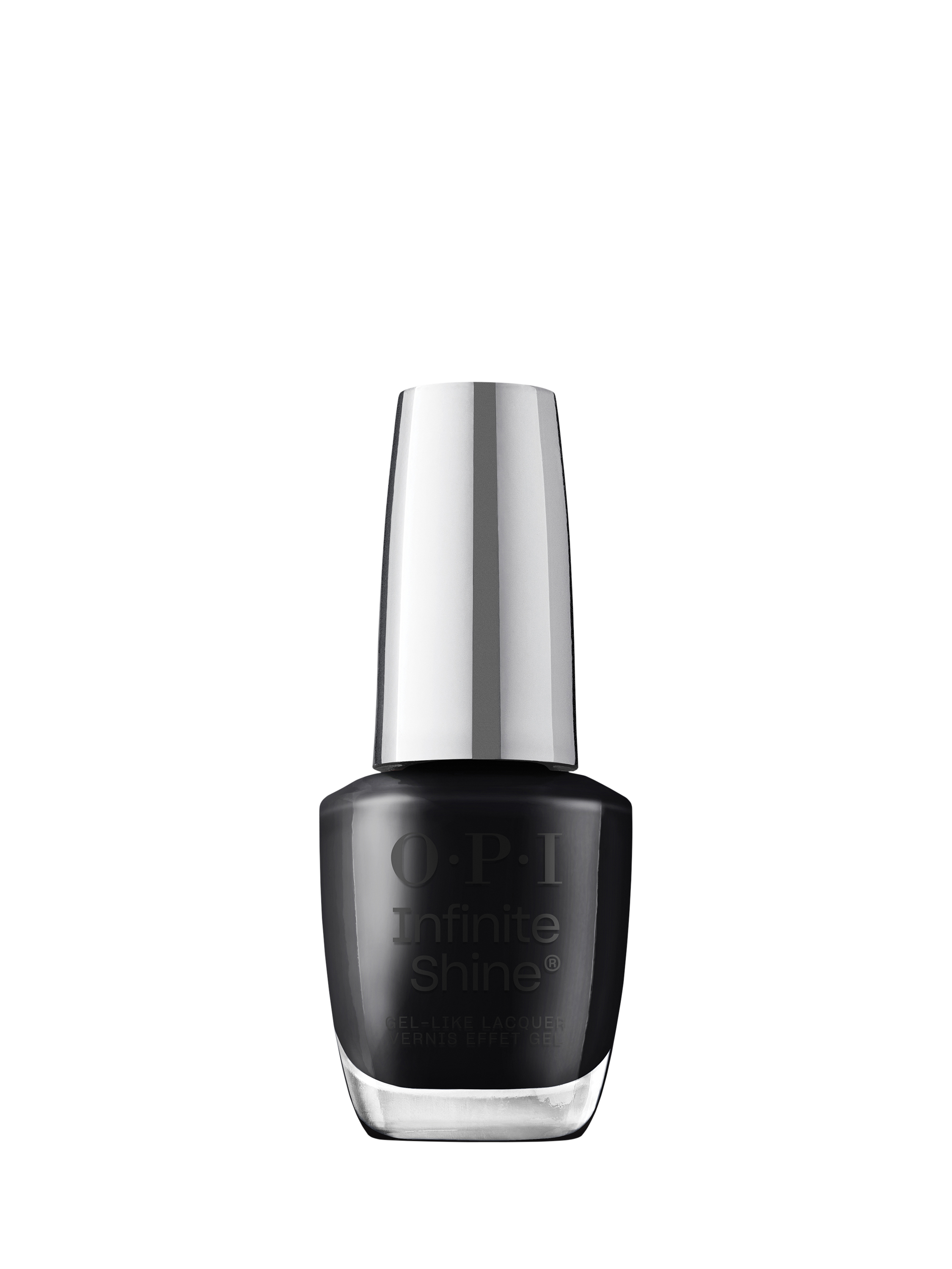 Product image 1 of 5, which shows OPI Infinite Shine Gel-Like Lacquer Nail Polish, Lady in Black