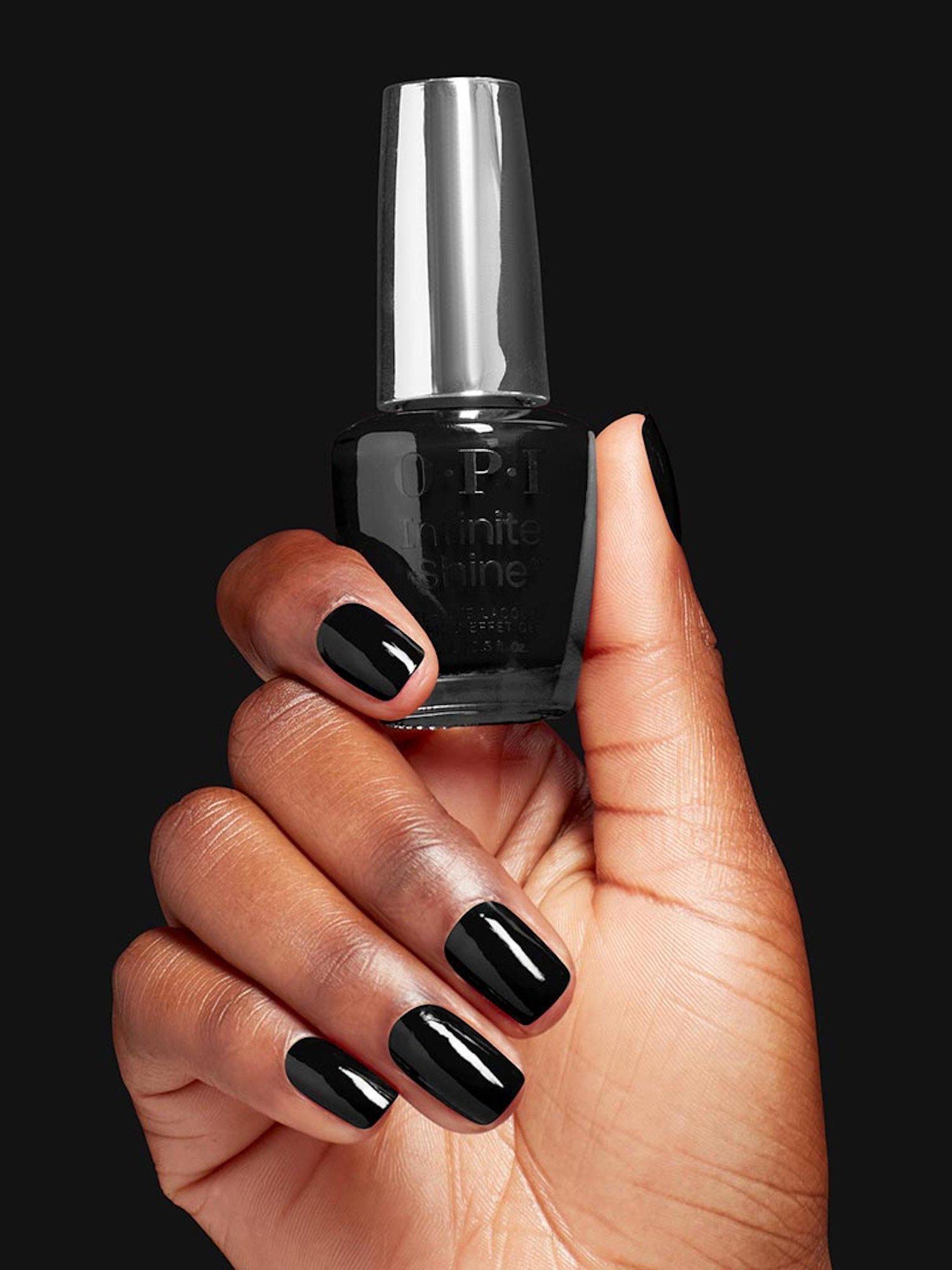 Product image 5 of 5, which shows OPI Infinite Shine Gel-Like Lacquer Nail Polish, Lady in Black