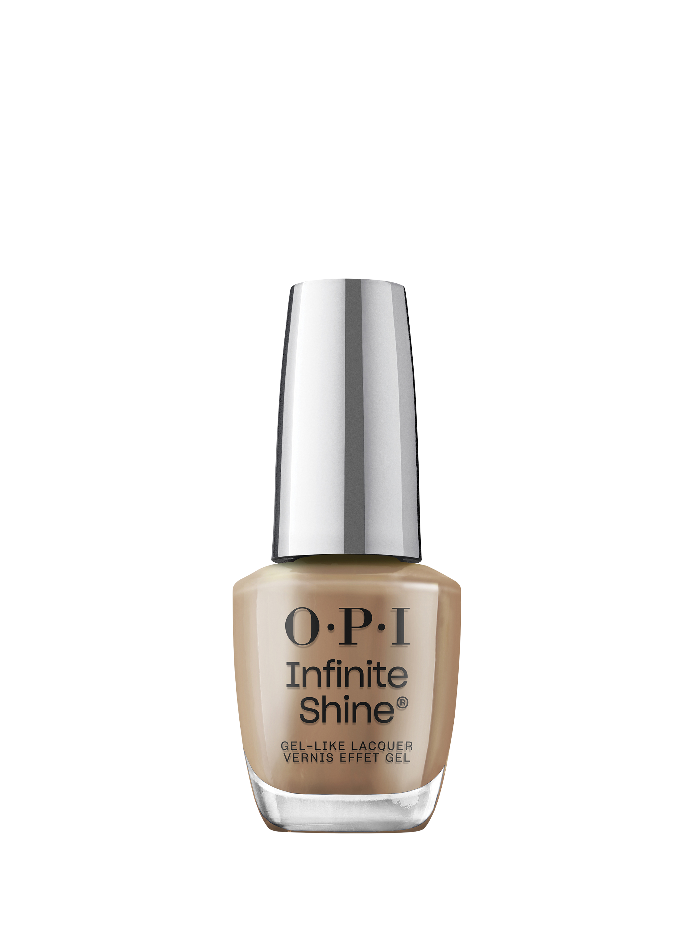 Product image 1 of 5, which shows OPI Infinite Shine Gel-Like Lacquer Nail Polish, Livin' La Vida Mocha