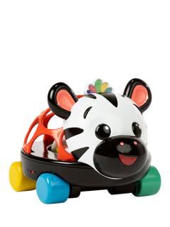 Baby Einstein Curious Car Zen Oball Toy Car and Rattle, Multi