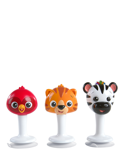Baby Einstein Rattle & Jiggle Toy, Set of 3, Multi - view 2, Multi