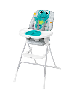 Baby Einstein Ocean Explorers Snack and Splash Compact Folding Highchair, Multi
