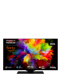 Panasonic TV-48Z80AEY OLED HDR 4K Ultra HD Smart Fire TV, 48 inch with Freely & Dolby Atmos, Black, Black