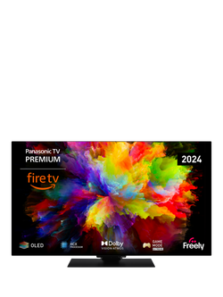 Panasonic TV-55Z80AEY OLED HDR 4K Ultra HD Smart Fire TV, 55 inch with Freely & Dolby Atmos, Black, Black