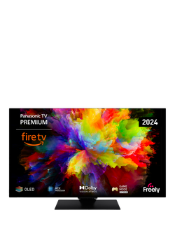 Panasonic TV-65Z80AEY OLED HDR 4K Ultra HD Smart Fire TV, 65 inch with Freely & Dolby Atmos, Black, Black