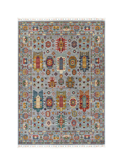 Gooch Luxury Malaki Wool Rich Rug, Grey