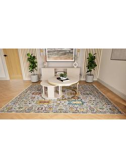 Gooch Luxury Malaki Wool Rich Rug - view 2, Grey