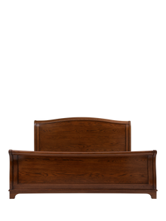 Cotswold Company Winchcombe Sleigh Bed Frame, Super King Size, Dark Oak