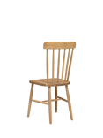 Cotswold Company Elkstone Spindleback Dining Chair, Mellow Oak, Set of 2