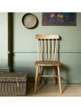 Cotswold Company Elkstone Spindleback Dining Chair, Mellow Oak, Set of 2