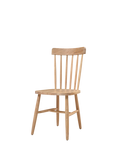 Cotswold Company Inglesham Spindleback Chair, Whitewash Oak, Set of 2
