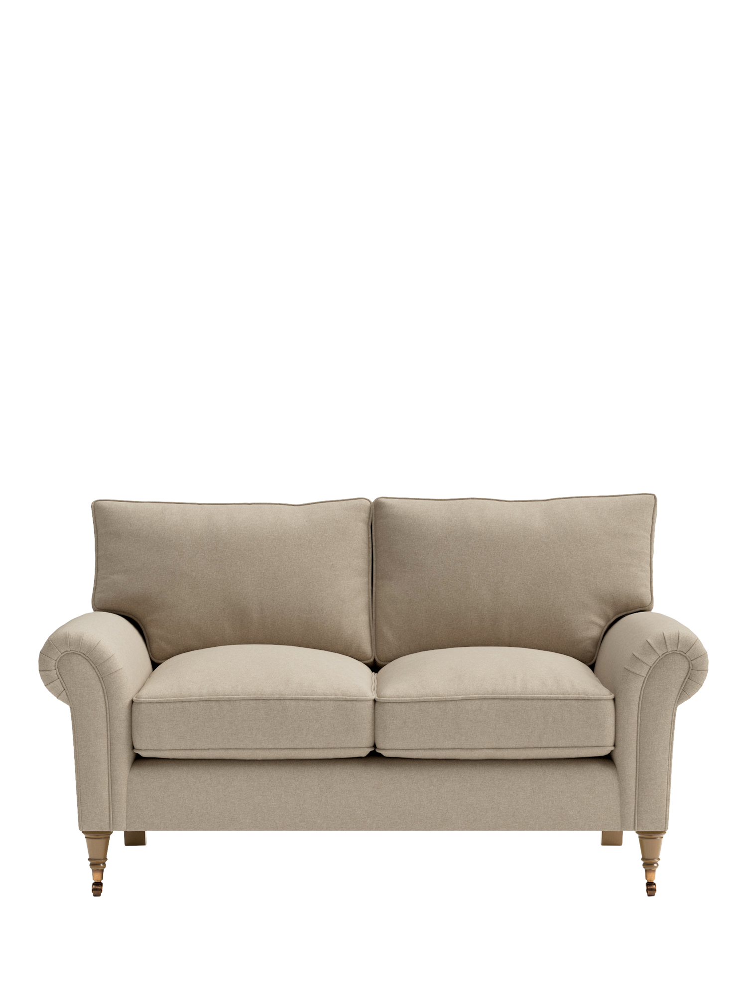 Osbourne Range, Cotswold Company Osbourne Small 2 Seater Linen Sofa, Natural