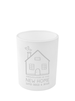 Treat Republic Personalised New Home Candle Holder, Multi