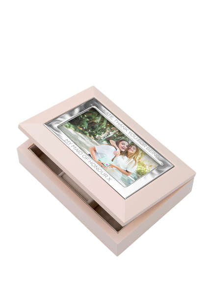 Treat Republic Personalised Photo Jewellery Box, Multi