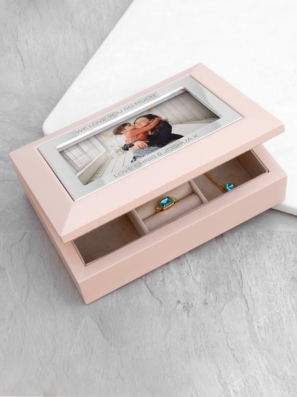 Treat Republic Personalised Photo Jewellery Box - view 2, Multi