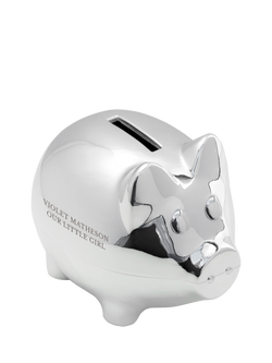 Treat Republic Personalised Piggy Bank, Multi