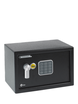 Yale Value Home Safe, Small, Black - view 2, Black