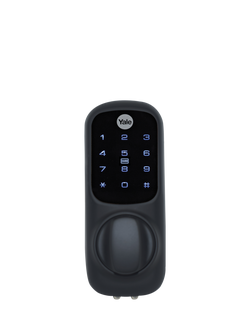 Yale Smart Keyless Lock, Black - view 2, Chrome