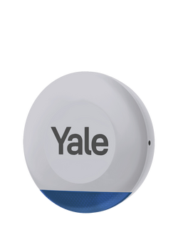 Yale Outdoor Smart Alarm Siren, Grey - view 2, Yellow