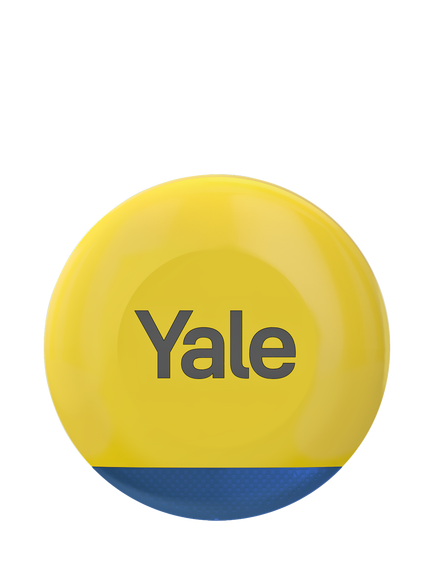 Yale Outdoor Smart Alarm Siren, Yellow, White