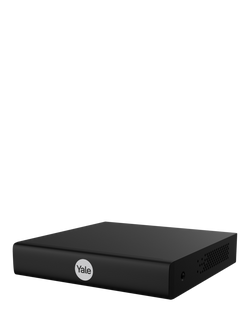 Yale 4 Smart Motion Camera CCTV Kit with 8 Channel XVR, White - view 2, White / Black