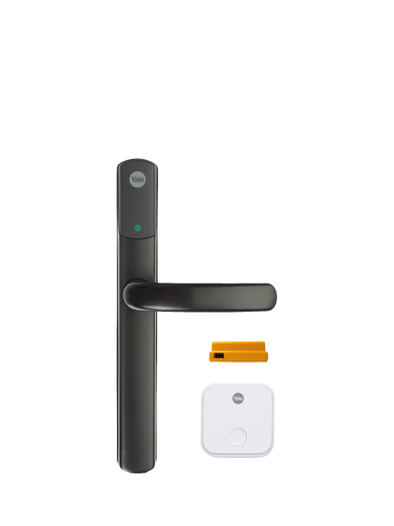 Yale Conexis L2 Smart Lock, Black, Chrome