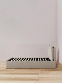 MADE Harlow Ottoman Storage Bed, Double - view 2, Oat