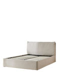 MADE Harlow Ottoman Storage Bed, King Size, Oat