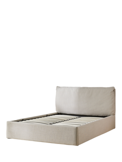 MADE Harlow Ottoman Storage Bed, King Size, Oat