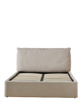 MADE Harlow Ottoman Storage Bed, King Size, Oat