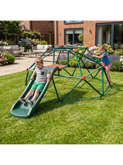 Plum Deimos Metal Dome with Slide - view 2, Multi
