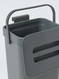 John Lewis Food Waste Caddy, Dark Grey
