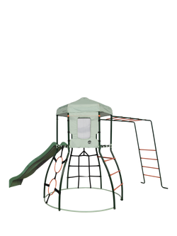 Plum Metal Climbing Dome with Slide & Monkey Bars, Multi