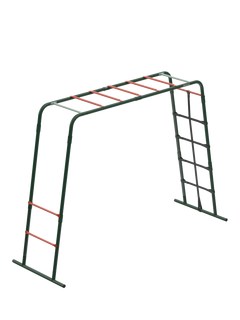 Plum Metal Monkey Bars