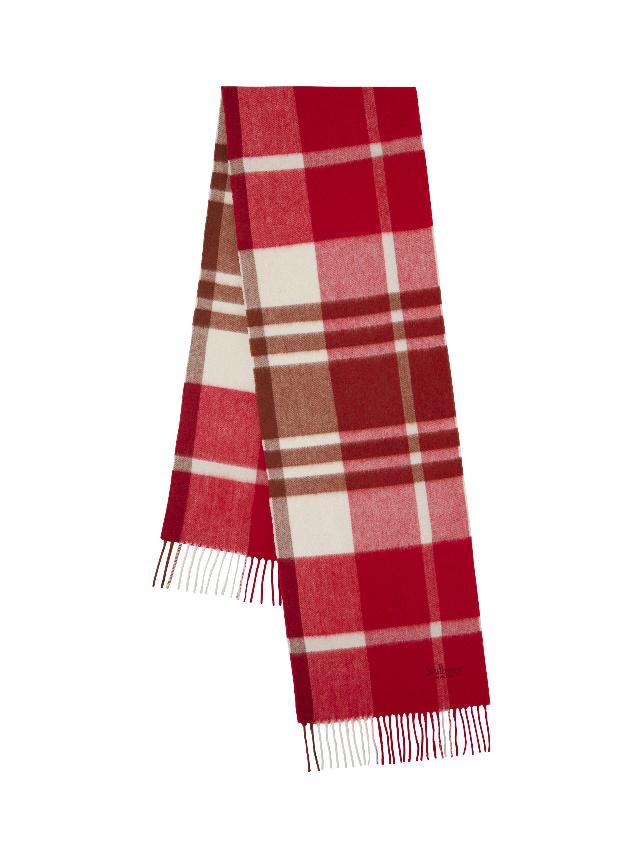 High quality burberry water ripple small plaid velvet scarf