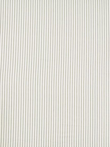 John Lewis Ticking Stripe Made to Measure Curtains or Roman Blind, Sage Green, Sage Green