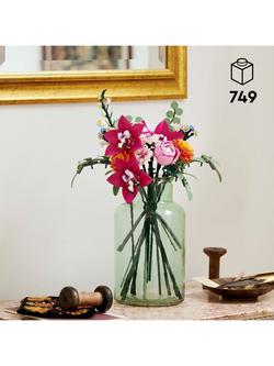 LEGO Botanicals 10342 Pretty Pink Flower Bouquet Decor Set - view 2, Multi