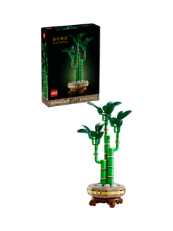 LEGO Botanicals Lucky Bamboo Artificial Plant Set 10344, Multi