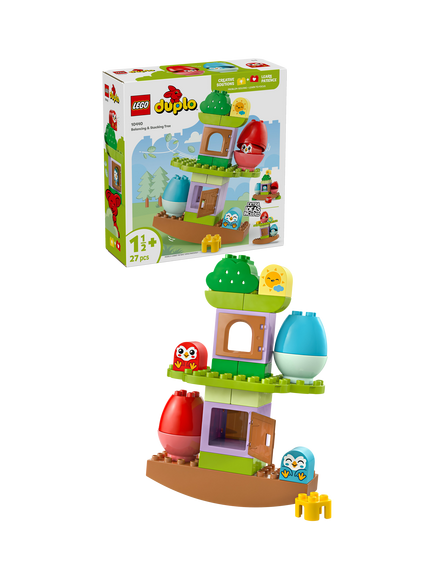 LEGO DUPLO My First Balancing & Stacking Tree Toy Set 10440, Multi